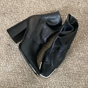 Steve Madden Leather Booties